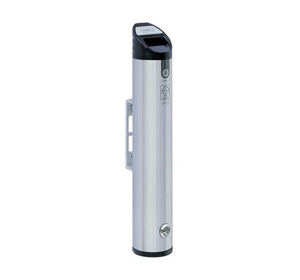 Cendrier mural rond, Aluminium 1,9L