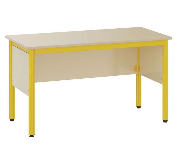Chaire professeur Nova 135 x 64 cm mélaminé coquille oeuf - Mobidecor