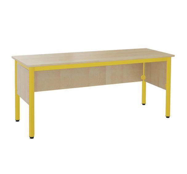 Chaire prof Nova 160 x 64 cm mélaminé hêtre - Mobidecor