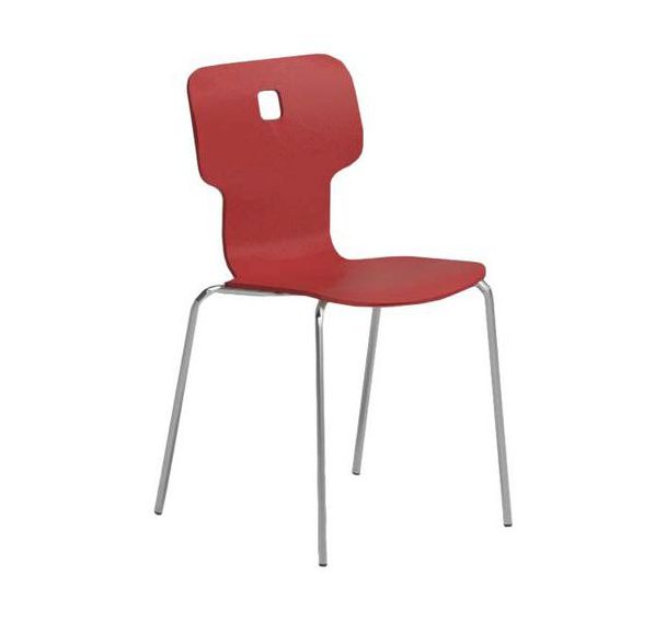 Chaise 4 pieds G‑type coque plastique