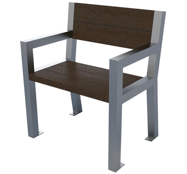 Chaise Elégance accoudoirs - Espace Urbain