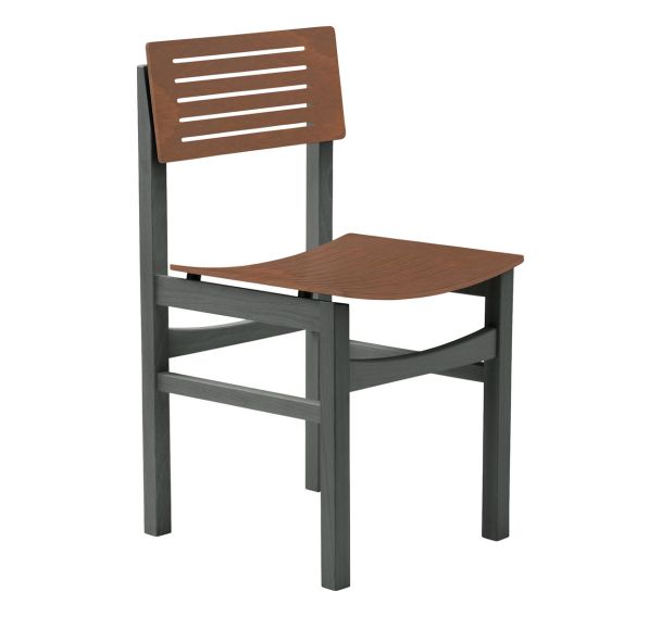 Chaise Eole tout bois 4 pieds - Sunset Creation