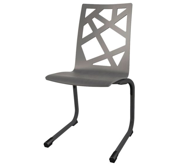 Chaise Galla AST T6 coque Mozaik bois naturel ou teinté - Mobidecor