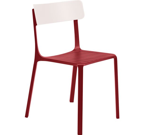Chaise Ruelle outdoor aluminium dosssier polypropylène - Infiniti