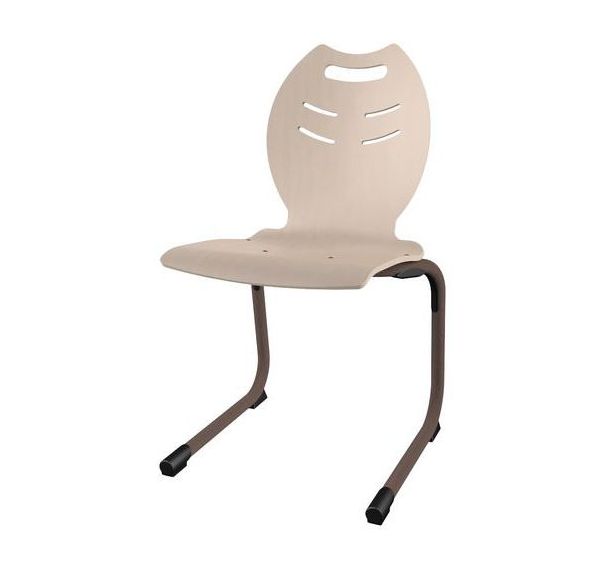 Chaise Sofia AST coque Anory bois naturel ou teinté - Mobidecor