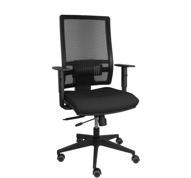 Chaise de bureau Horna réglable profondeur assise - noir