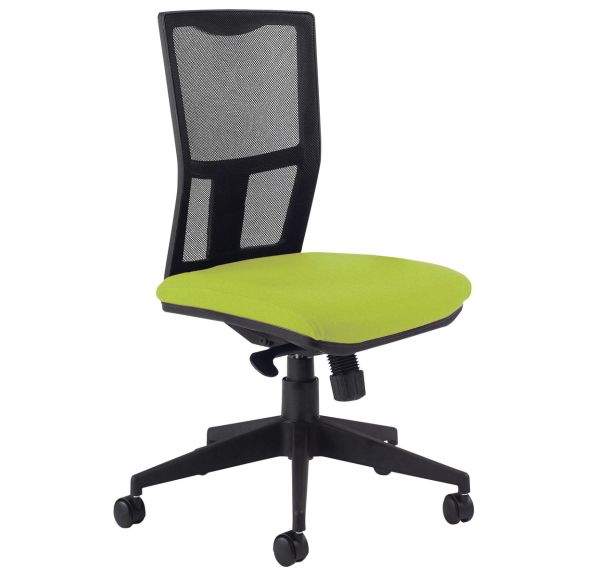 Chaise bureau Ritz dossier résille noire - Manutan Expert