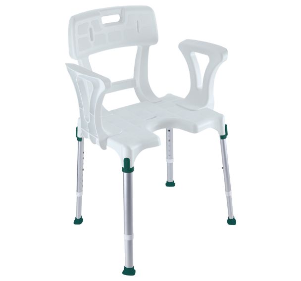 Chaise de douche Capri anatomique