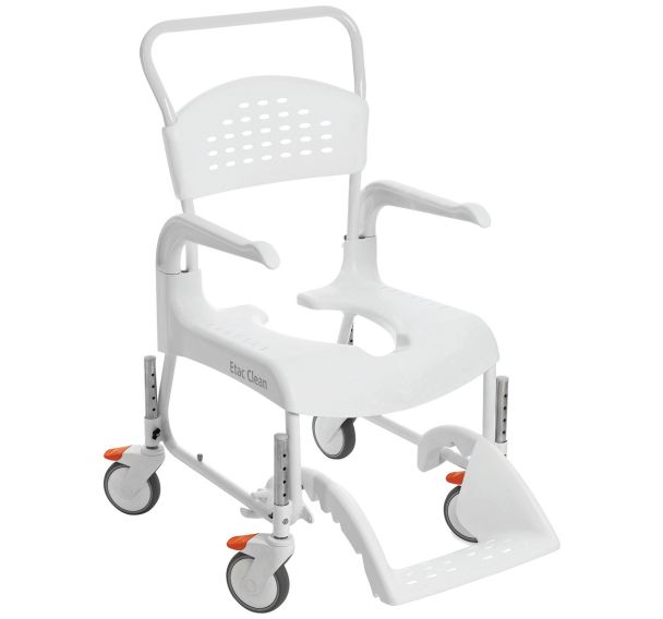 Chaise de douche Clean réglable blanche