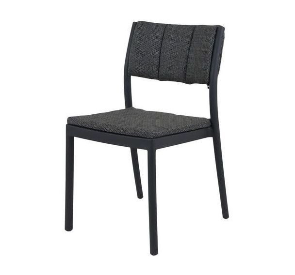 Chaise empilable avec coussin amovible - Rocco