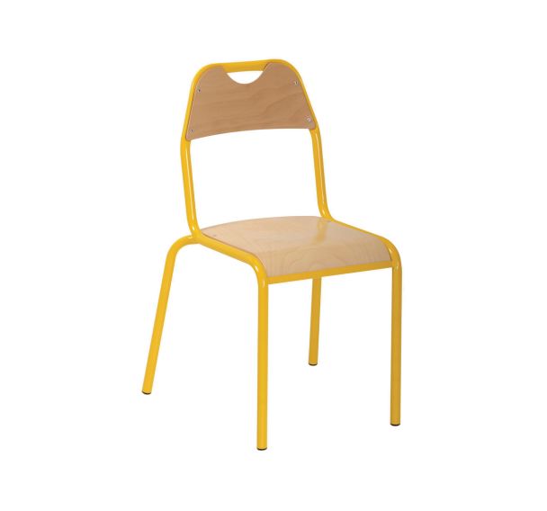 Chaise scolaire Etude 4 pieds