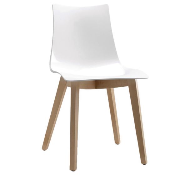 Chaises Zebra antichoc 4 pieds lot 2 - S-CAB