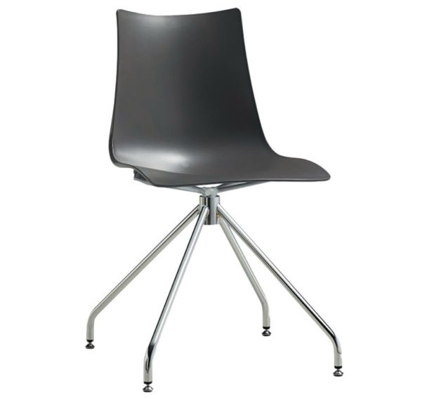 Chaises Zebra pied pivotant lot 2 - S-CAB