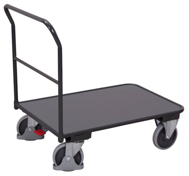 Chariot acier tubulaire - 1 dossier fixe - Capacité 400 kg