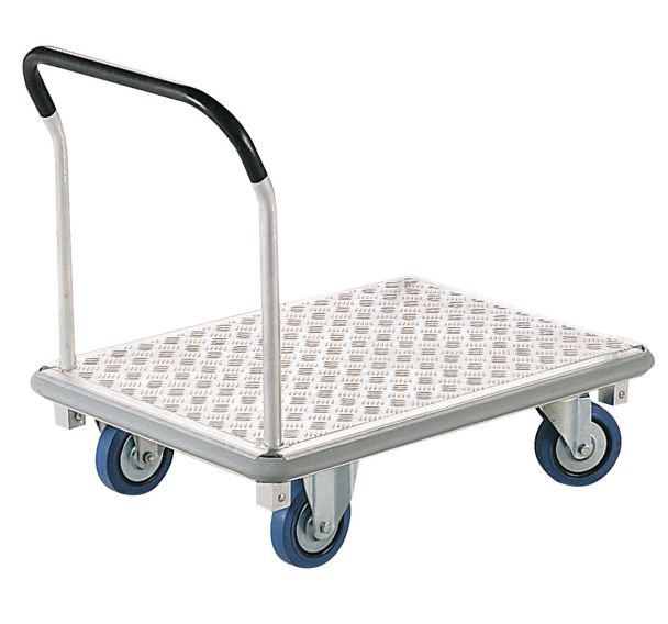 Chariot alu - 1 dossier fixe - Force 500 750 kg
