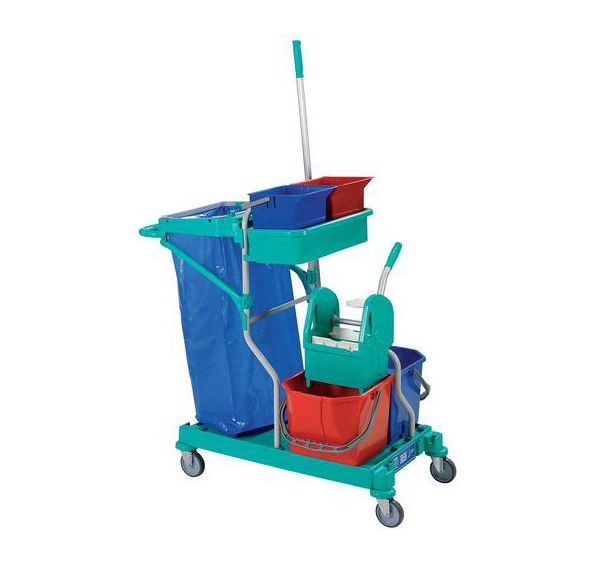 Chariot de nettoyage en plastique