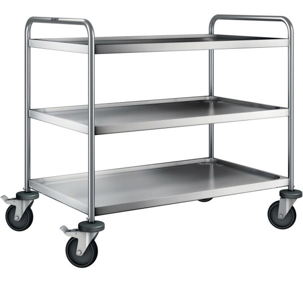 Chariot de service SW 10 x 6-3 BASIC avec roues galvanisé