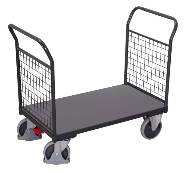 Chariot habillage grillagé - 2 dossiers - Capacité 500kg - Variofit
