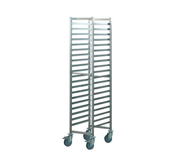 Chariot haut en inox à glissières - Capacité 200 kg