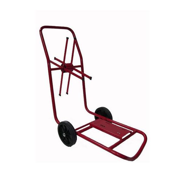 Chariot spécial incendie avec dévidoir