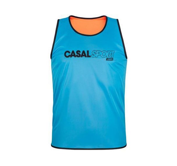 Chasuble réversible Extensible bleu orange Casal Sport