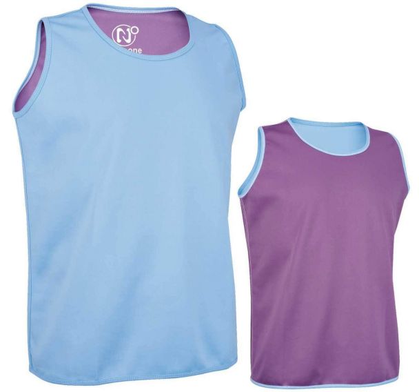 Chasuble réversible ciel/violet Pro Rugby -Taille XXXS/XXS