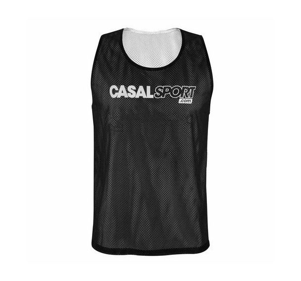 Chasuble réversible noir blanc Casal Sport