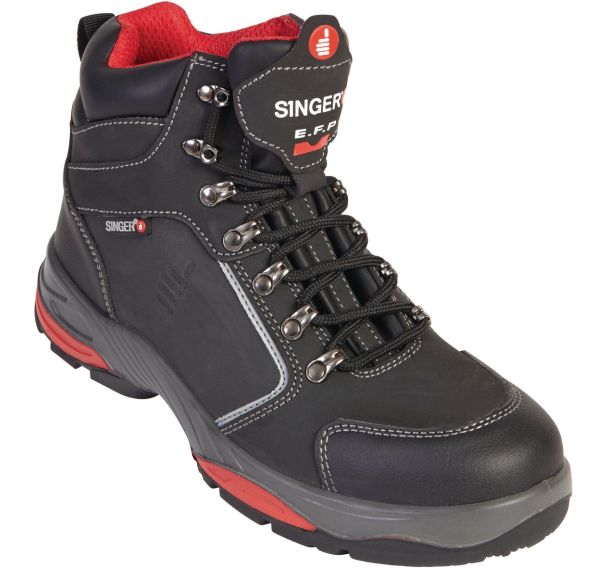 Chaussure de sécurité haute cuir Milan S3 HRO SRC - Singer