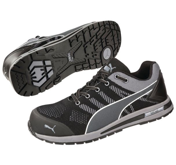 Chaussures de sécurité elevate knit black s1p esd hro src
