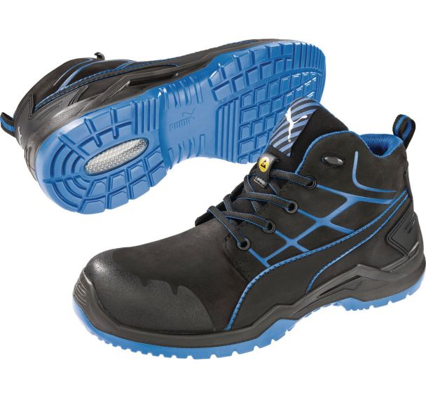 Chaussures de sécurité krypton blue mid s3 esd src
