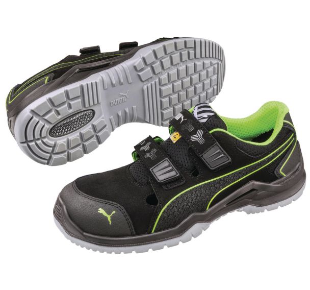 Chaussures de sécurité neodyme green low s1p esd src