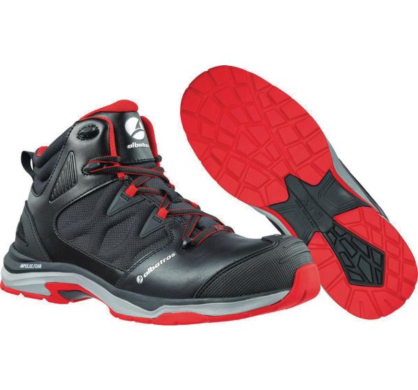 Chaussures de sécurité ultratrail blk mid s3 esd hro src