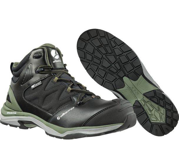 Chaussures de sécurité ultratrail olive ctx mid s3 esd wr hro src