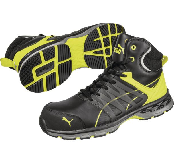 Chaussures de sécurité velocity 2.0 yellow mid s3 esd hro src