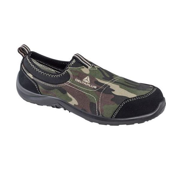 Chaussures de sécurité basses polyester coton MIAMI S1P CAMO SRC