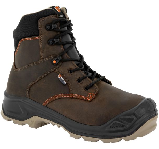Chaussures de sécurité hautes Norman S3S SR FO LG SC CI HI - Parade