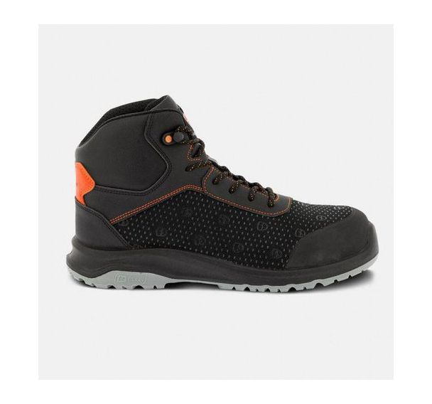 Chaussures de sécurité hautes RACER S1PS Noir Orange P40