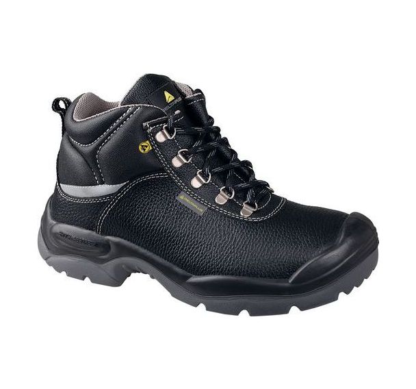 Chaussures de sécurité hautes cuir croupon pigmenté SAULT2 S3 SRC ESD