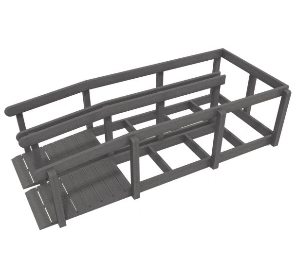Chemin podotactile en U - 7 cases + 2 rampes d accès - Espace Urbain
