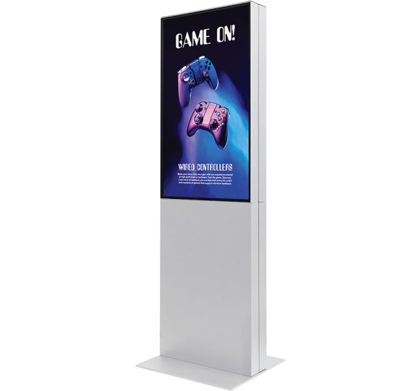 Chevalet à écran Digital double face Totem Samsung - Showdown Displays