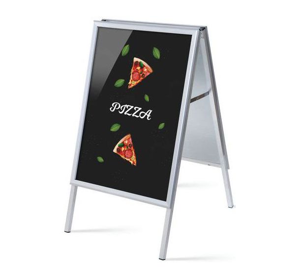 Chevalet complet Pizza - Showdown Displays