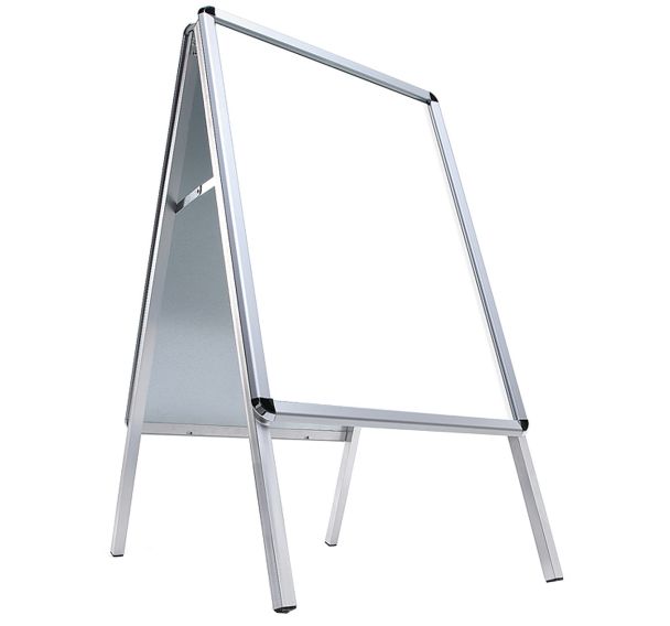 Chevalet Stop trottoir aluminium - Manutan Expert