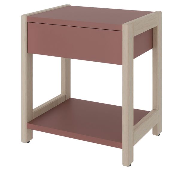 Chevet tabouret JEFF 1 tiroir - Enond Mobilier