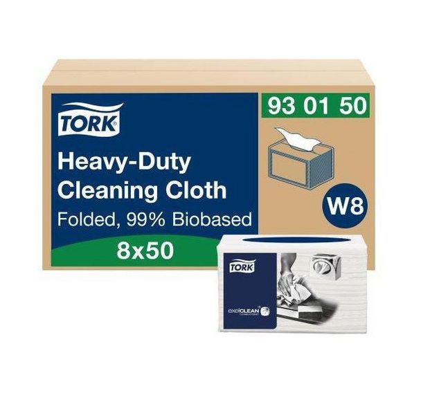 Chiffon de nettoyage - Ultra résistant - Tork