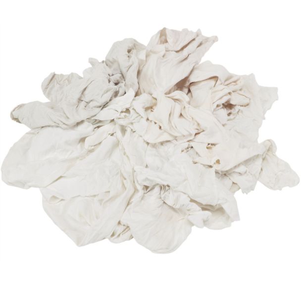 Chiffons blanc coton 30-60cm - Manutan Expert