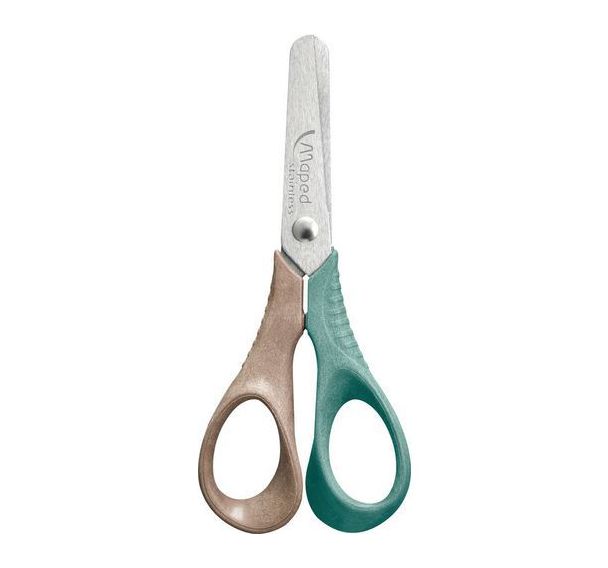 Ciseaux bouts ronds vivo droitier 12 cm 50% fibres de bois