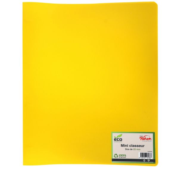 Classeur cahier recyclé polypropylène A4 4 anneaux
