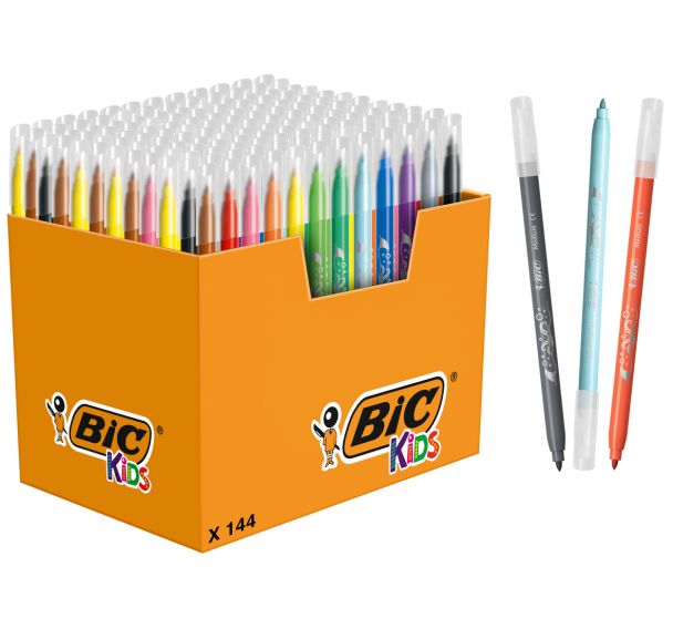 Classpack 144 feutres Bic Kids.