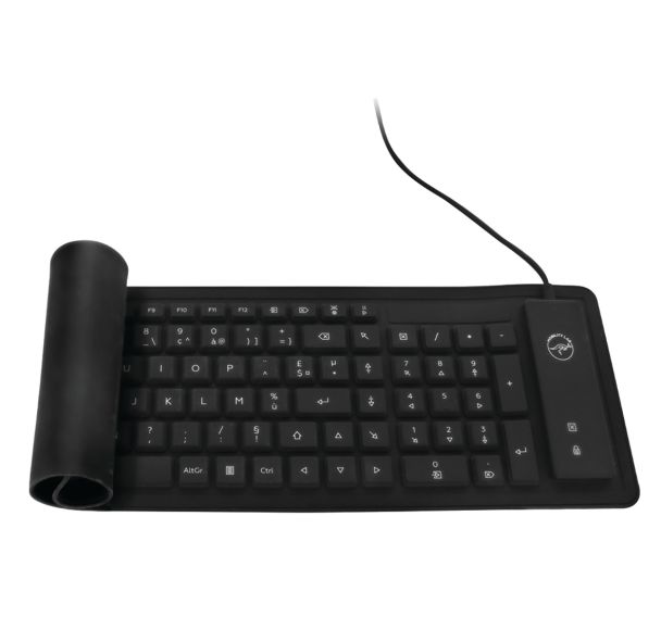 Clavier filaire USB flexible - Mobility Lab