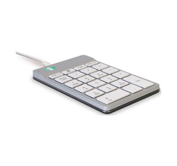 Clavier numérique filaire Numpad Break - blanc - R-Go Tools